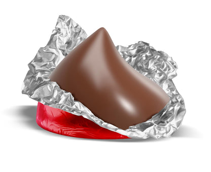 SMOOCHES, 2 PACK | Allergy Friendly, Vegan Chocolate Foil Wrapped Chocolate | Dairy Free, Nut Free, Peanut Free, Gluten Free | No Whey Foods